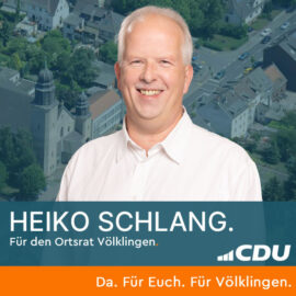 Heiko Schlang – Da. Für Euch. Für Luisenthal.