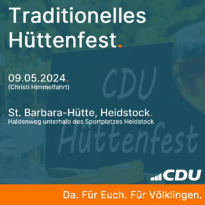 Hüttenfest der CDU