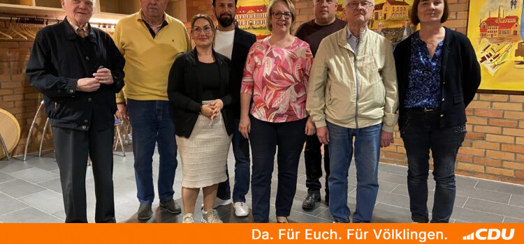 Neuer Vorstand im CDU Ortsverband Geislautern gewählt