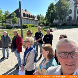 Ortsvorsteher Uwe Steffen: Ein Samstag vor Ort Ortsvorsteher Uwe Steffen: Ein Samstag vor Ort