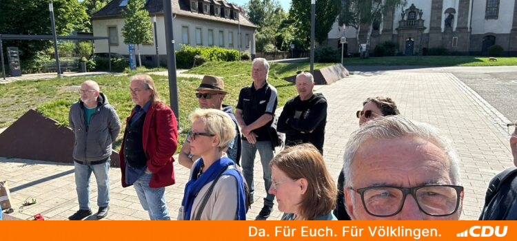 Ortsvorsteher Uwe Steffen: Ein Samstag vor Ort