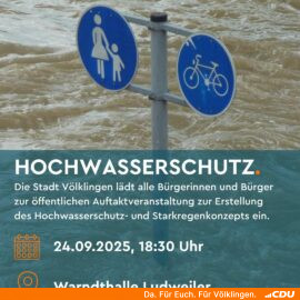 Infoabend bzgl. Hochwasser- und Starkregenkonzept